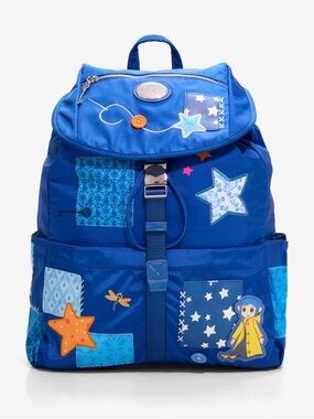 New Coraline Patchwork Icons Backpack -